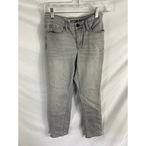 Athleta Skulptek Skinny Jeans, Hi Rise, Gray, Size 6 - Picture 3 of 5